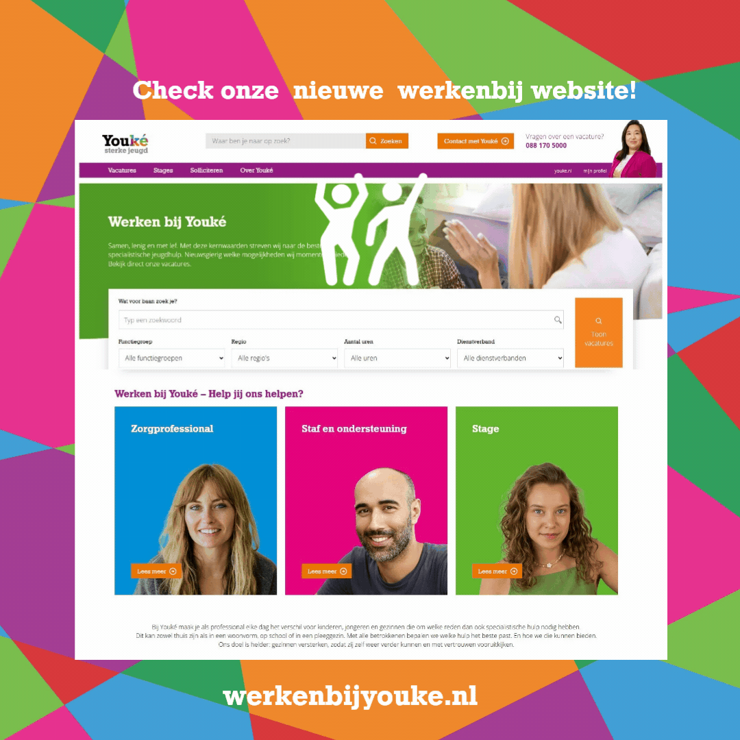 Onze Werken bij Youké‑website is vernieuwd.